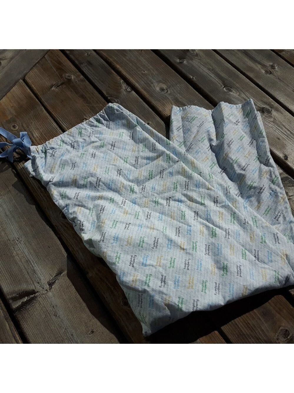 Vintage hospital patient pants Standard Hospitality SIZE XL